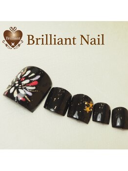 ブリリアント/【フット夏ネイル】