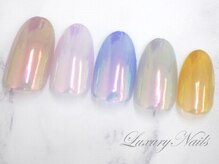 ラグジュアリーネイルズ カワグチ(Luxury Nails Kawaguchi)/カラフル*オーロラミラー