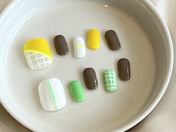 カラ ネイル 中津店(calla nail)/ビビットカラー