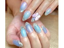 ネイルサロン ジュノ(JUNO)/ガラスフレンチ 担当ちひろ