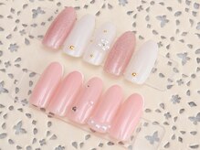 ベルネイル(Belle Nail)/大人可愛いオフィスネイル