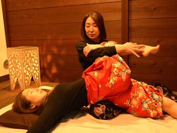 サラ 湯花楽(Sala)/じっくり伸ばしていきます♪