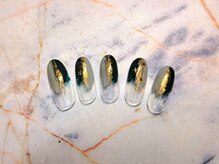 アトリエ ツメ(atelier TsuMe)/ニュアンス塗りかけネイル