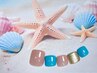 【フット】ジェル★ワンカラー+美爪を育てる甘皮ケア&フットバス♪