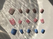 ネイルデコ(nail DECO)/フット　定額　大人ニュアンス