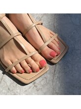 ダブリュー 今福鶴見店(W)/フット♪ワンカラー