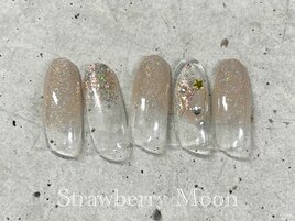 グレーニュアンスネイル￥7980