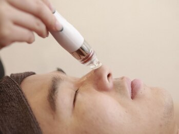 ピービー(PB)の写真/メンズ肌改善専門店◆男の毛穴汚れ徹底解消【ハイドラ毛穴洗浄！¥3990】ざらつき黒ずみ解消！！