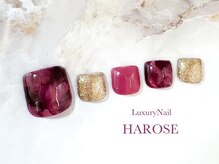 ラグジュアリーネイル ハローズ(HAROSE)/フットマンスリージェルコース