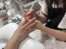 完全予約制のプライベートネイルサロン。夜遅く営業☆深爪/育爪