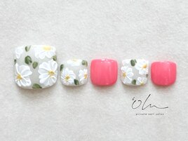 4月フットネイル定額【Spring】