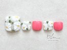 4月フットネイル定額【Spring】