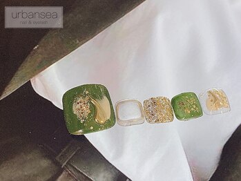 アーバンシーネイル 赤羽店(Urbansea nail)/nail design foot 10.980円