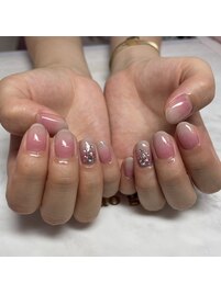 花びらネイル
