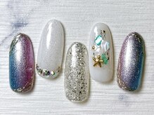 インプレス 蒲田店(Impress)/キラキラ夏ネイル