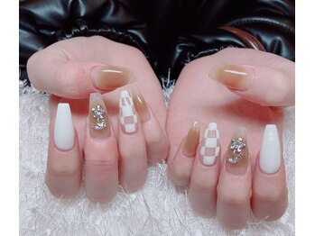 レアネイル 新宿(le'a nail)/チェッカーボードー