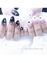 Moon veil【ムーンヴェール】パラジェル/持ち込み/長さだし/ワンホン/ハンド持ち込みデザイン