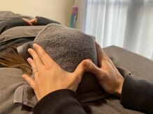 頭から整え自律神経を整え自然治癒力を向上させます。