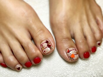 ホロムア 大岡山店(Holomua)/バレンタイン/ハートネイル