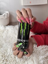 アートネイル ギャラリー(Art nail Gallery)/モンスター風個性派アートネイル