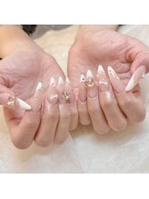 アイラッシュサロンアールツー(eyelash salon R2)/ワンホン　フレンチ　リボン