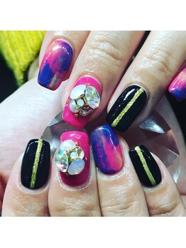 ルフリーク(Le Freak)/定額6900円　タイダイ柄