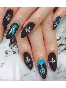 ネイルサロン ビューティーマジック 川口店/手描きアートネイル