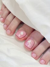 ヒカリネイル(Hikari Nail)/pink foot
