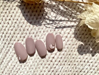 ヴィガー アンド ルックス 白金 目黒(Vigor&Looks)/シンプルネイル ピンクベージュ