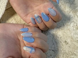 チェックネイル