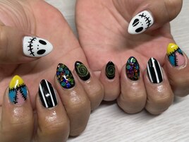 ハロウィンネイル！