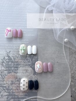 ビューティーラボ 西神オリエンタルホテル店(Beauty Labo)の写真/季節の可愛い最旬デザインでおしゃれな足元に♪通いやすい価格で嬉しい♪《オフ込*シンプルコース¥5500》