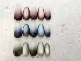 秋モチーフネイル ￥6800