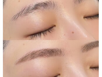 リブ(Lib)/【アイブロウ】ビフォーアフター