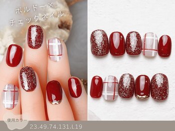 NICENAIL/ジェルネイル/パラジェル/フィルイン/マグネット/長さだし/六甲道駅前店/60種類から選ぶトレンドネイル