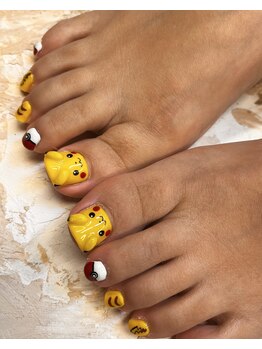 ピカチュウ(^-^)