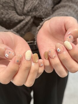 マヴィ(Ma Vie)/【Mitsuki】flower nail