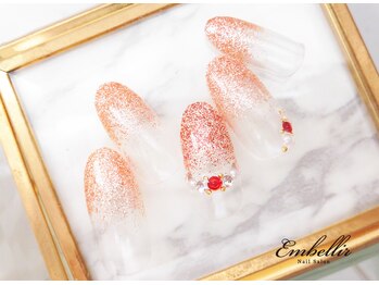 アンベリール 横浜店(Embellir)/(1014)ポイントMIXラメネイル