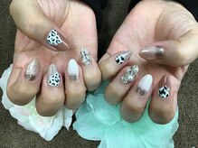 ネイルルーム 千美(room)/アニマル柄ネイル♪ &nbsp;