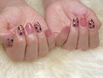 ミエル(miel*)/アニマル柄ネイル