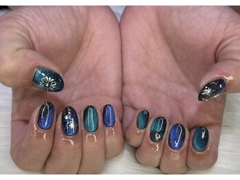 タムタムネイル 本厚木(Tam Tam Nail)/マグネットネイル