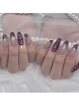 メメ(MeMe)/ツイードネイル