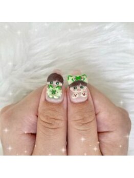 プリュム(Plume)/3D/推しネイル/キャラクター