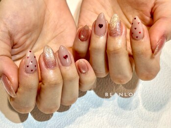 ネイルサロン ブランロール 三軒茶屋店(Blanl'or)/ちびハートホロネイル