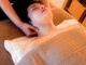 リラクサロン パチャリ(Relax Salon Pachari)の写真/【頭重・首肩こり】温水マット全身リンパ+ヘッド100分で温めながら深部圧ケアで首や目元が軽くなる