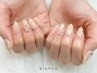 -premium nail-初回]オフ無料◎/再来オフ代別途【アート4本＊ネイル】￥6300 
