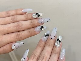 ドット×リボン♪♪