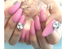 ネイルサロン べルフ(nail salon Verf)/ピンク(^^♪