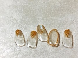 1月定額B クリアネイル