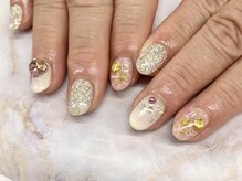 ディーネイル 京橋(D-nail)/立和名/夏☆水面ネイル